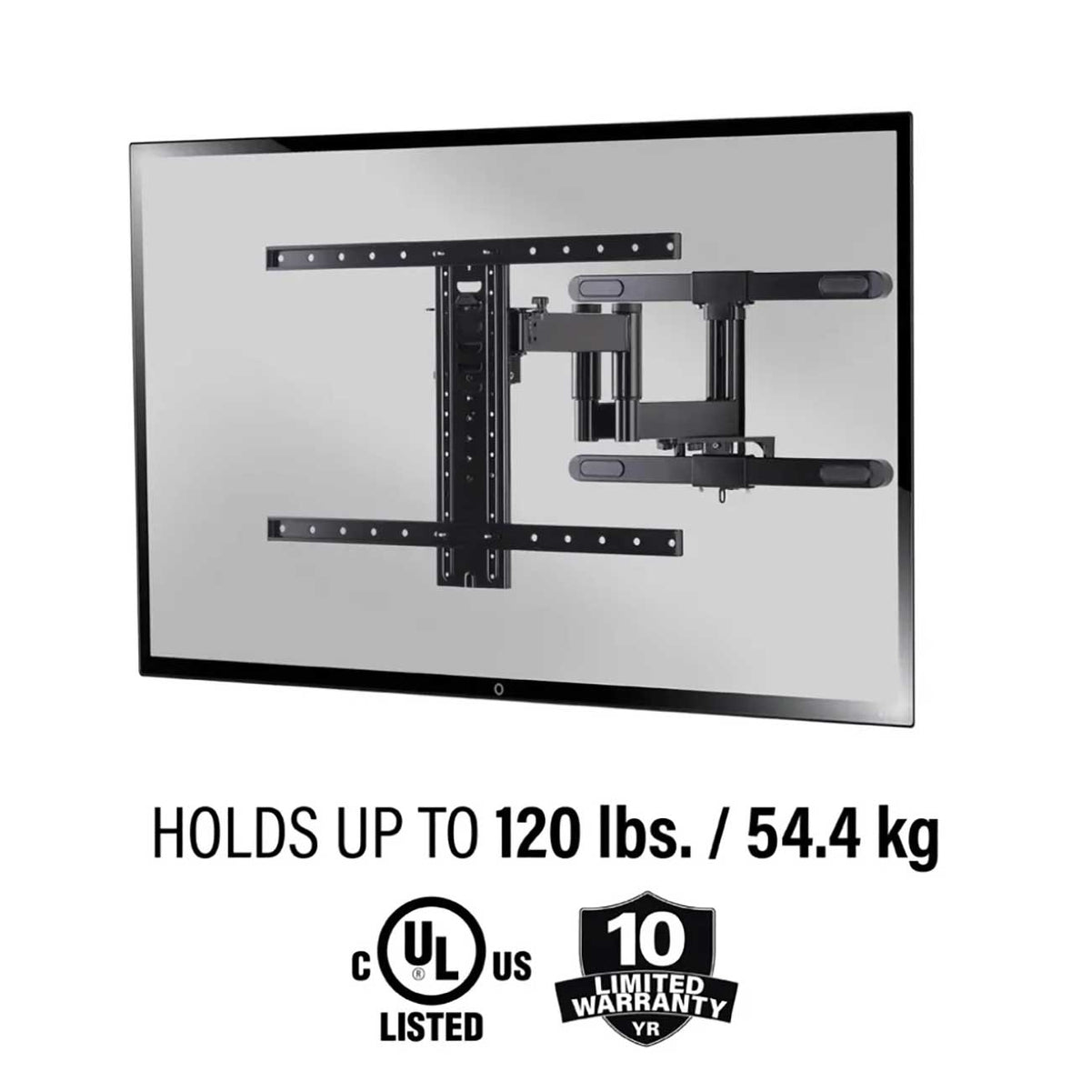 Sanus 40" - 85" Premium Large Outdoor Full-Motion TV Wall Mount - VODLF125-B2 - image 10