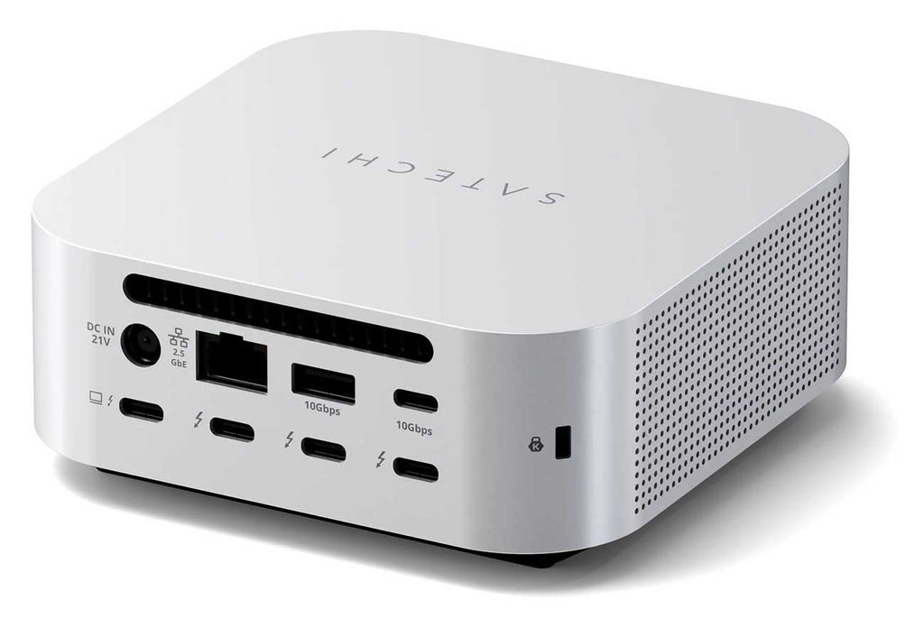 Satechi Thunderbolt 5 CubeDock with SSD Enclosure in Silver - ST-DT5CES-US - image 2