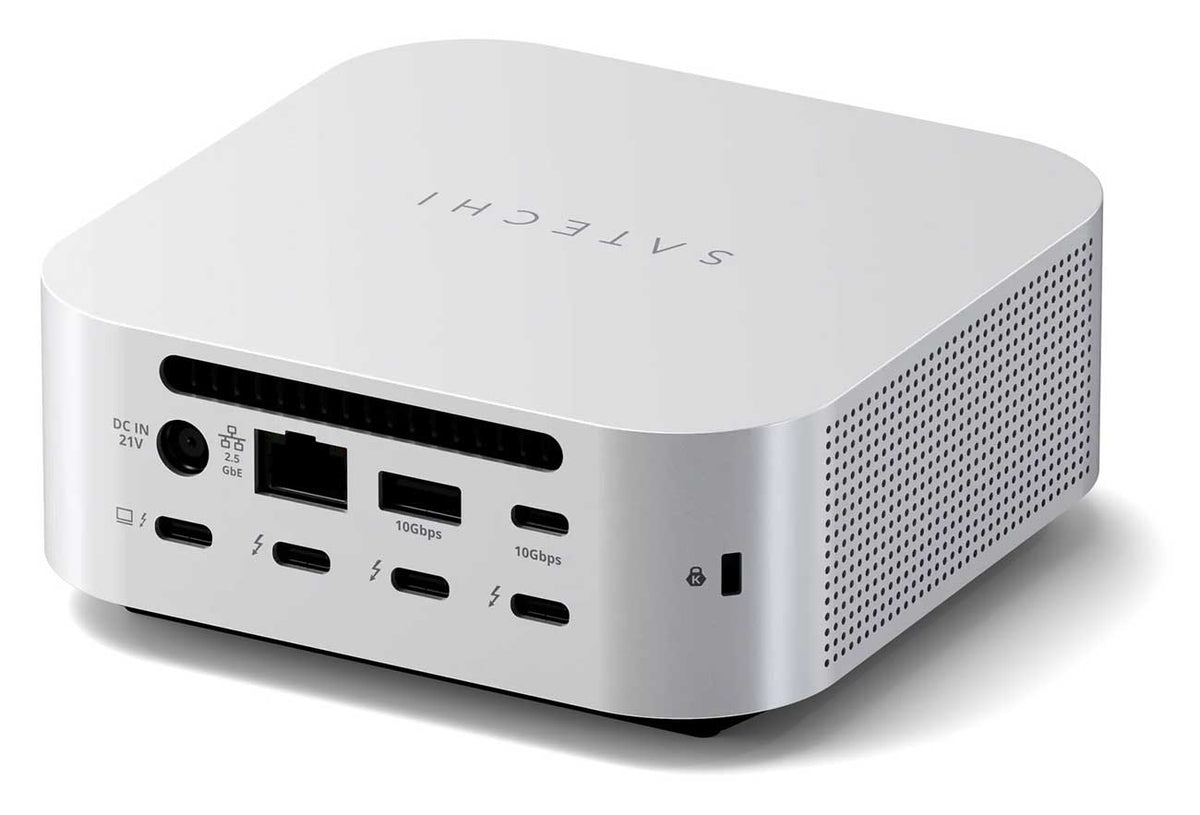 Satechi Thunderbolt 5 CubeDock with SSD Enclosure in Silver - ST-DT5CES-US - image 2