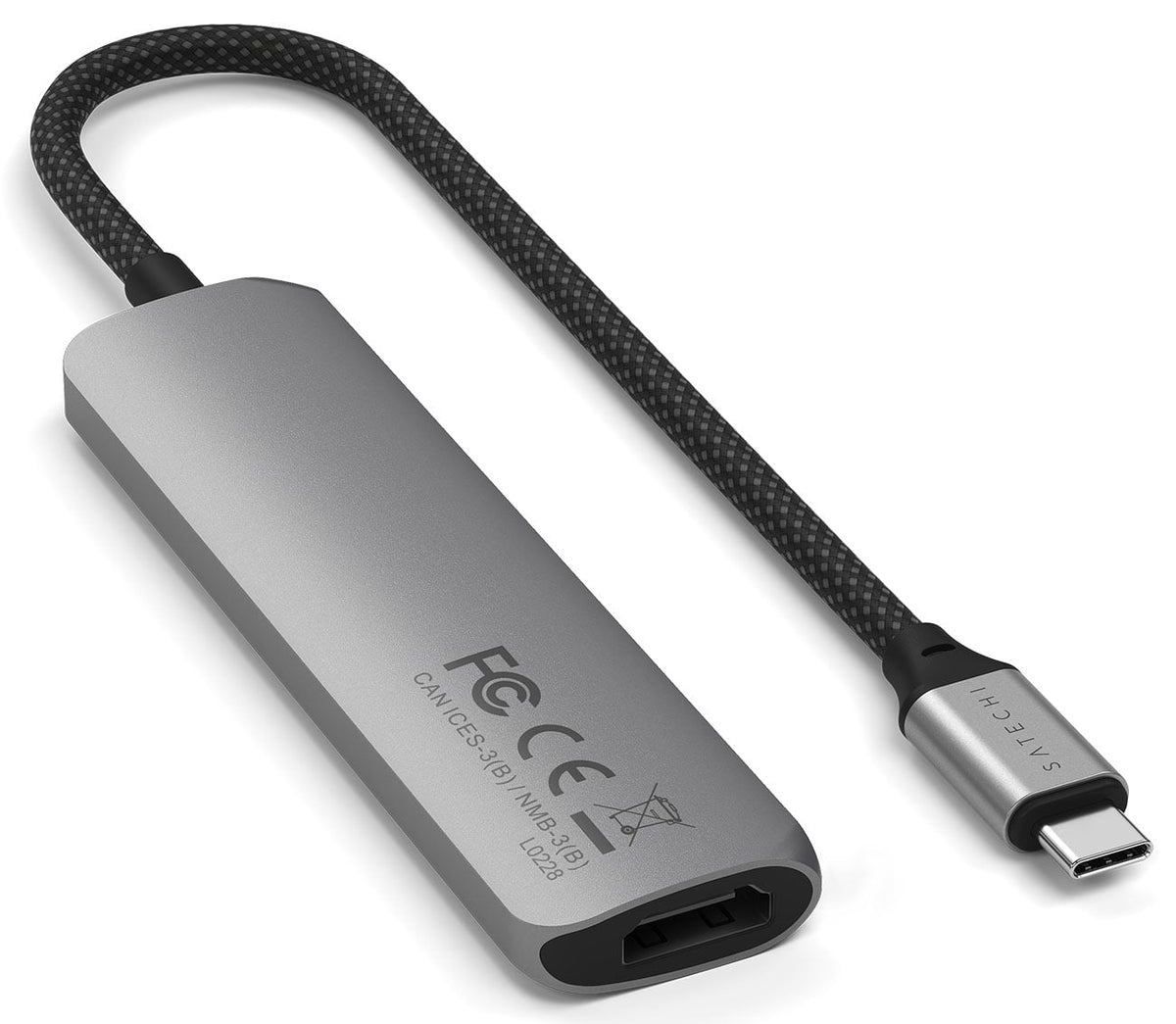 Satechi 4-in-1 Slim Multi-port Adapter 4K in Space Gray - ST-P4SM - image 6