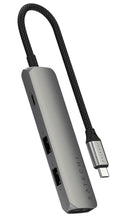 Satechi 4-in-1 Slim Multi-port Adapter 4K in Space Gray - ST-P4SM - image 1