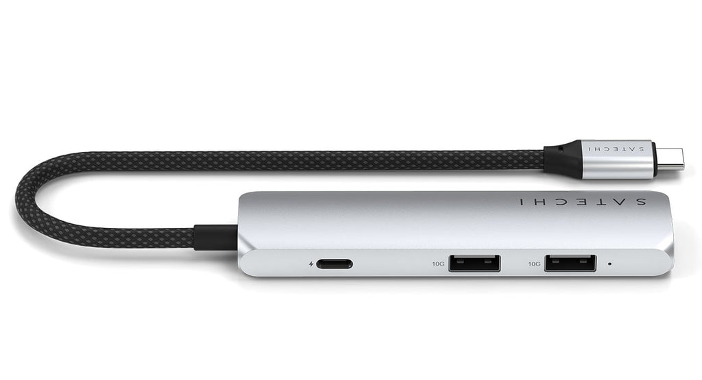 Satechi 4-in-1 Slim Multi-port Adapter 4K in Silver - ST-P4SS - image 4