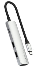 Satechi 4-in-1 Slim Multi-port Adapter 4K in Silver - ST-P4SS - image 1