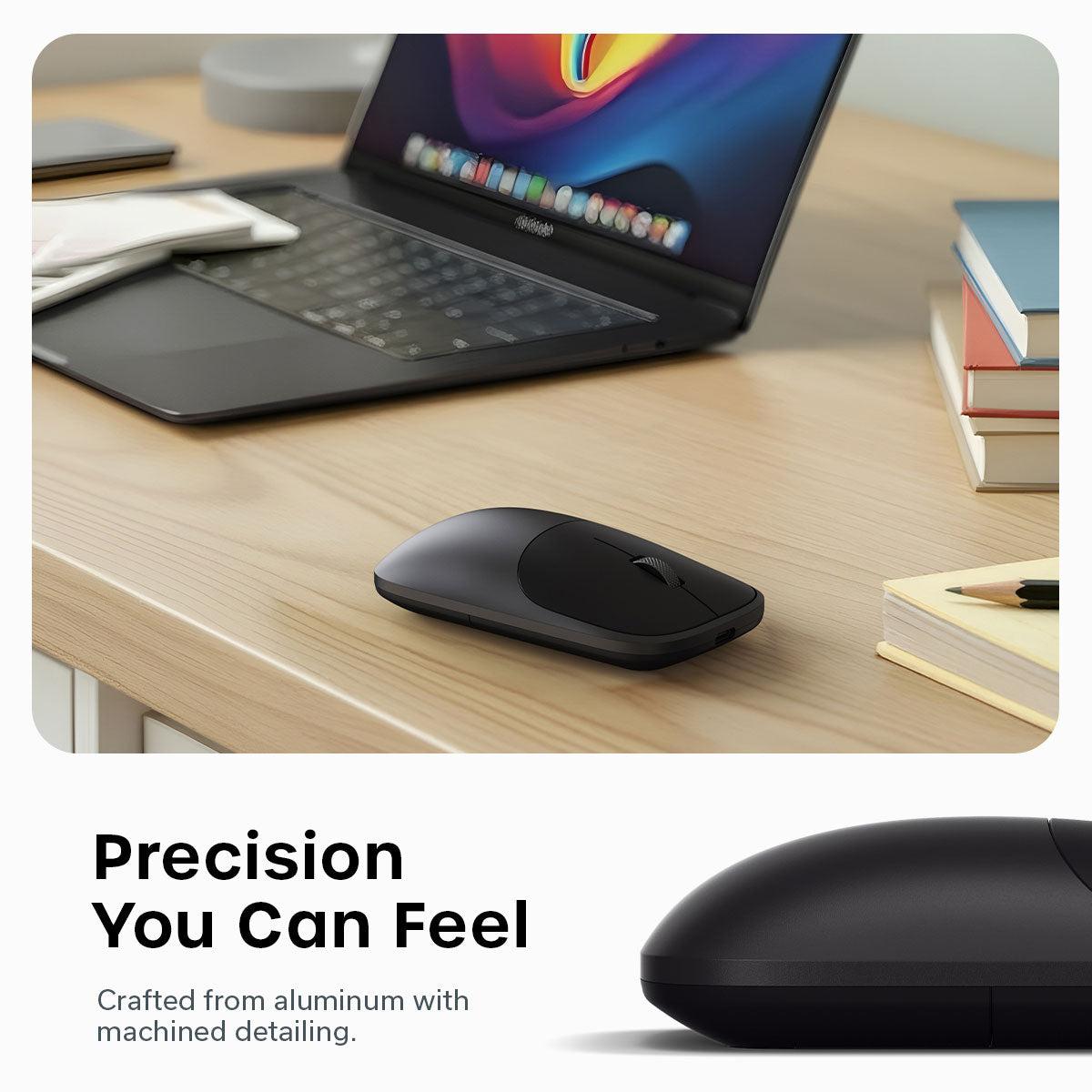 Satechi Slim EX Wireless Mouse in Space Black - ST-MEXC - image 8