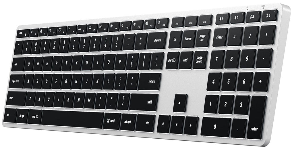 Satechi Slim X3 Keyboard Backlit Bluetooth Wireless in Silver - ST-BTSX3S - image 2