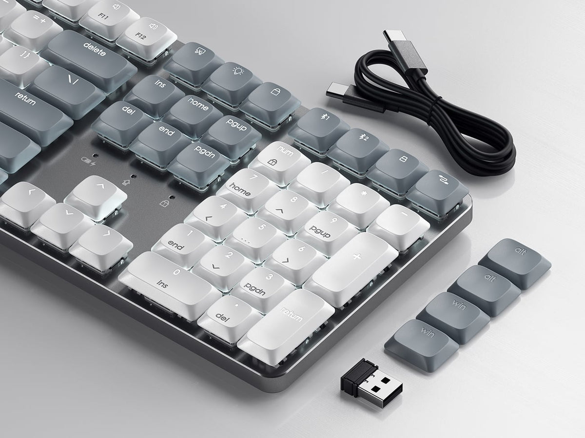 Satechi SM3 Slim Mechanical Backlit Bluetooth Keyboard in Light - ST-KSM3LT-EN - image 5