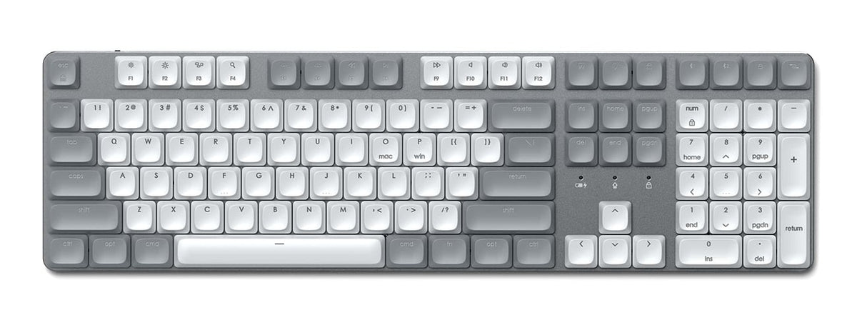 Satechi SM3 Slim Mechanical Backlit Bluetooth Keyboard in Light - ST-KSM3LT-EN - image 1