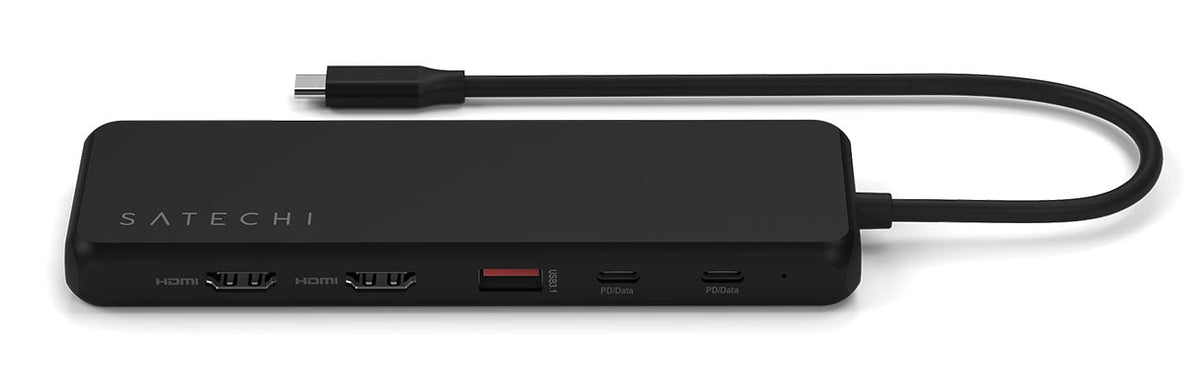 Satechi 13-in-1 USB-C Triple Display Multiport Adapter in Black - ST-P3D13K - image 5