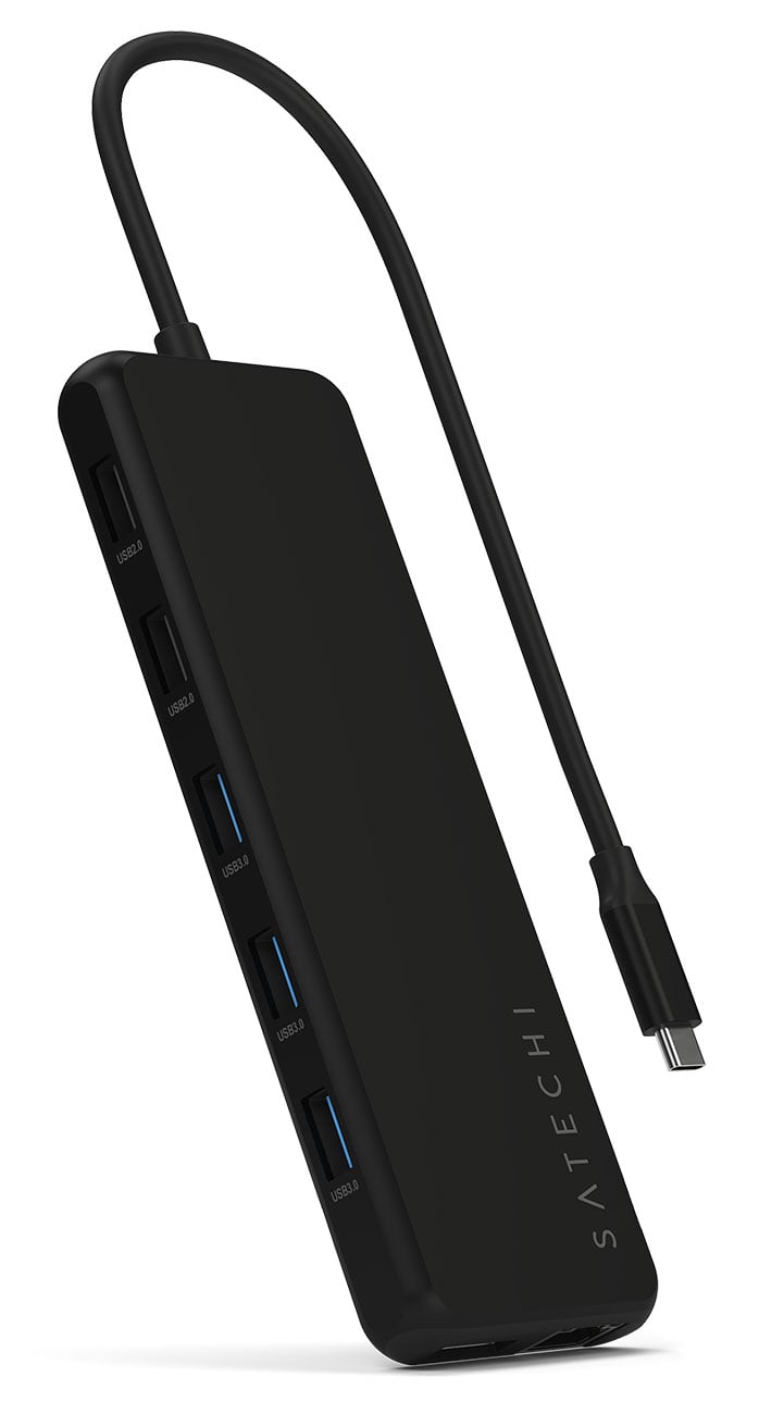 Satechi 13-in-1 USB-C Triple Display Multiport Adapter in Black - ST-P3D13K - image 1