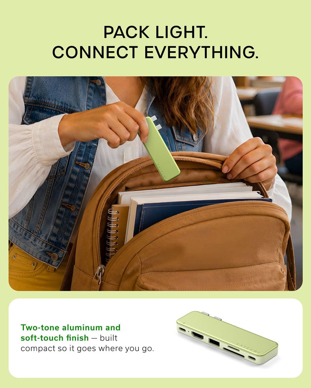 Satechi 6-in-1 USB-C Snap Hub in Citrus - ST-HUSNY - image 10