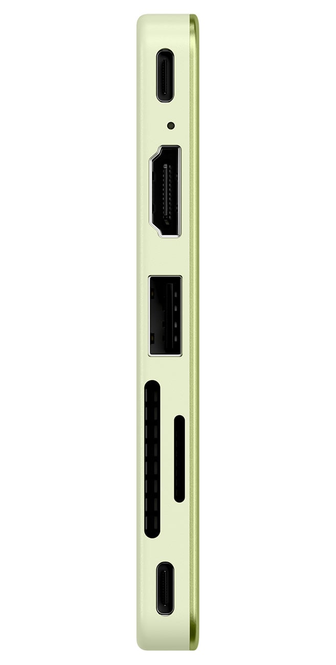 Satechi 6-in-1 USB-C Snap Hub in Citrus - ST-HUSNY - image 3