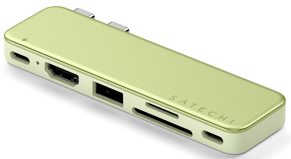 Satechi 6-in-1 USB-C Snap Hub in Citrus - ST-HUSNY - image 1