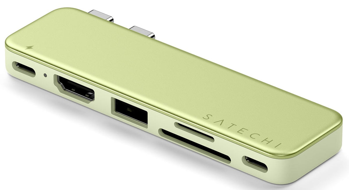 Satechi 6-in-1 USB-C Snap Hub in Citrus - ST-HUSNY - image 1