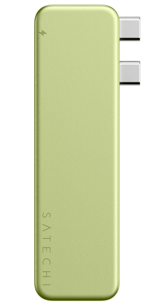 Satechi 6-in-1 USB-C Snap Hub in Citrus - ST-HUSNY - image 2