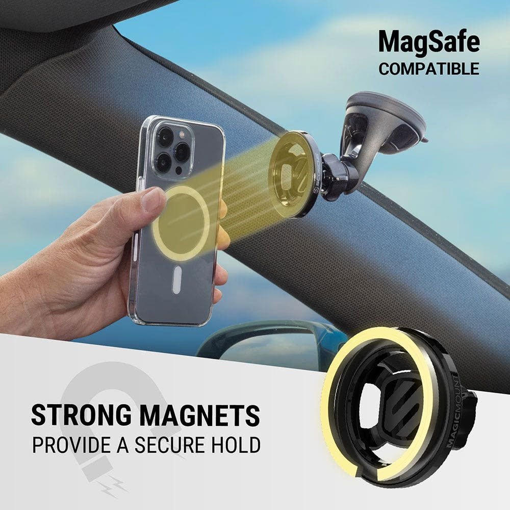 Scosche MagicMount MS Window and Dash Phone Mount - SMS2WD2-SP - image 4