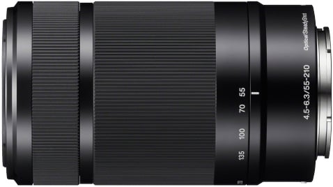 Sony 55-210mm Black Zoom Camera Lens - SEL55210/B - image 2
