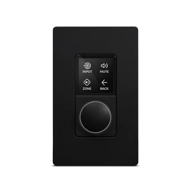 Blaze Wall-M Multi-Zone PoE-Powered Wall-Controller in Black - BGM-888-038 - image 1