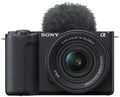 Sony Alpha ZV-E10 II Mirrorless Digital Camera with E PZ 16-50mm f/3.5-5.6 OSS II Lens in Black - ZVE10M2 - image 1