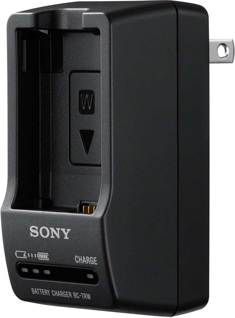 Sony W Series Black Battery Charger - BCTRW - image 1