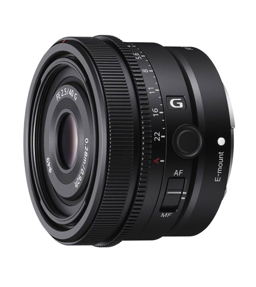 Sony FE 40mm F2.5 G Full-Frame Ultra-Compact G Lens - SEL40F25G - image 1