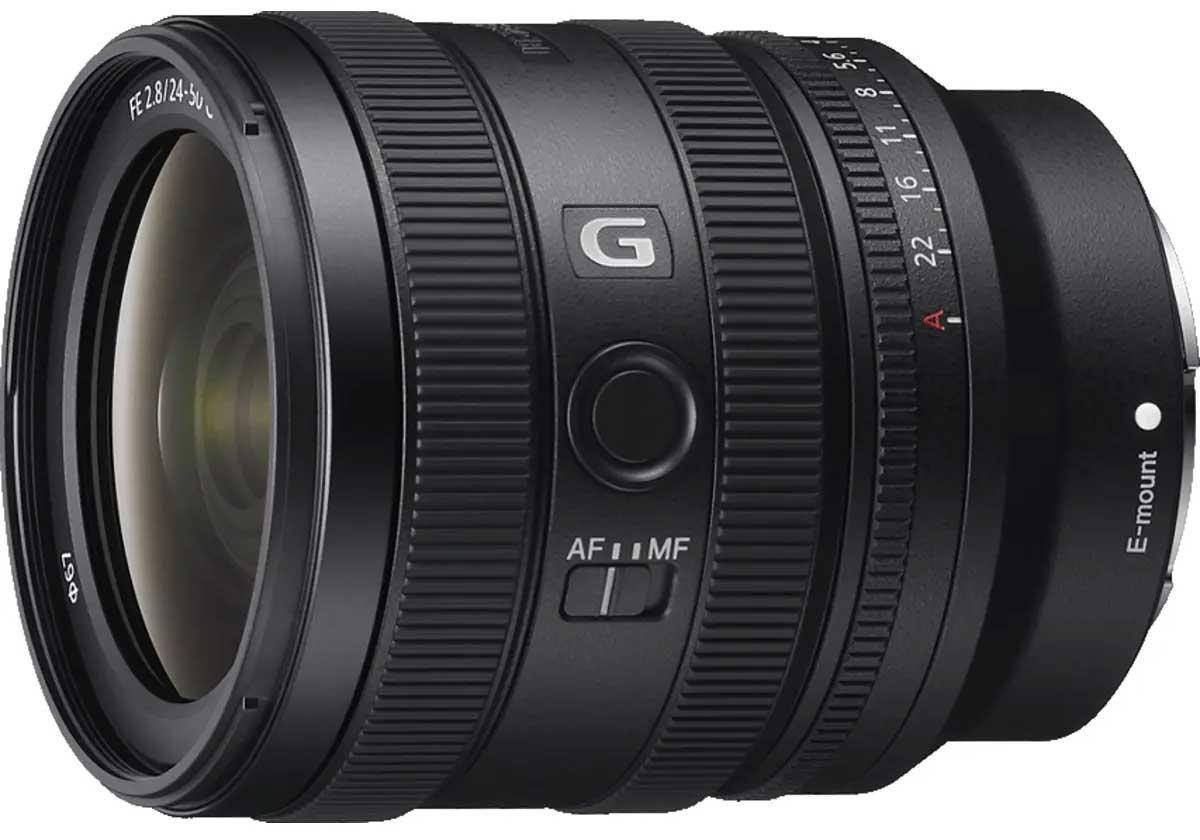 Sony Camera Lens FE 24-50mm f/2.8 G in Black - SEL2450G - image 1