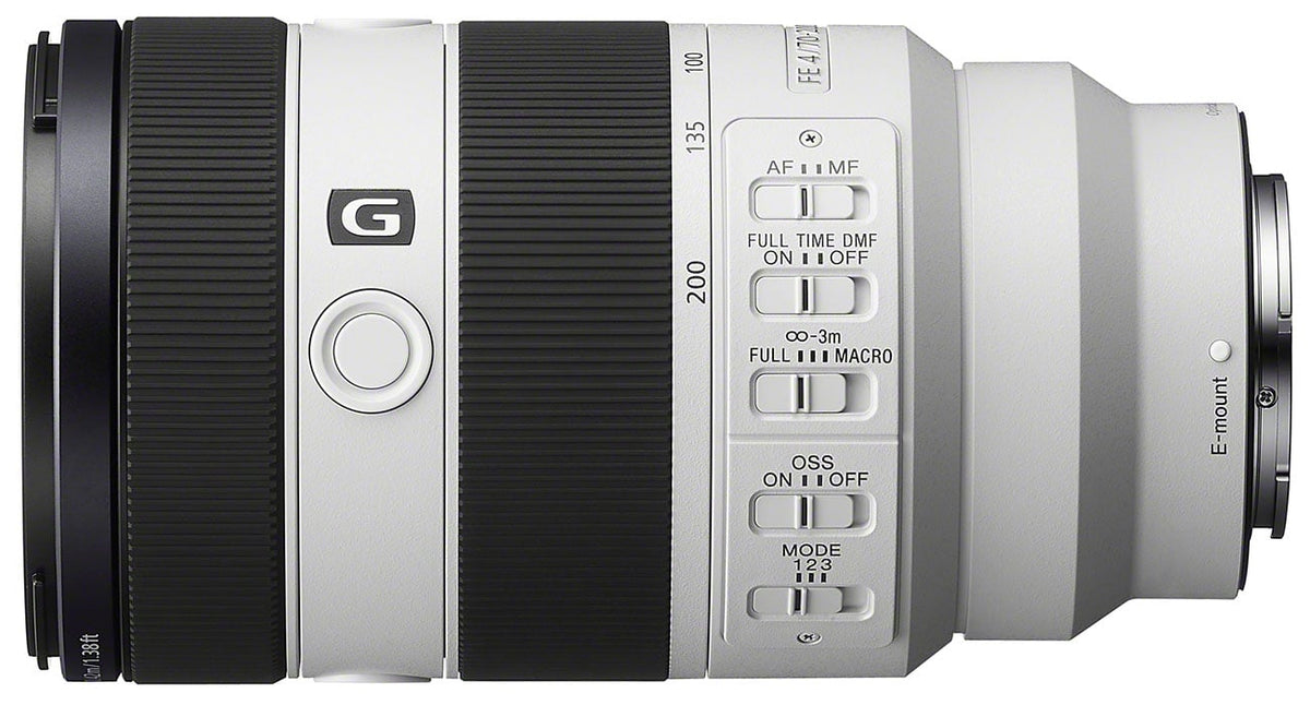Sony FE 70-200mm f/4 Macro G OSS II Camera Lens in White Finish - SEL70200G2 - image 2