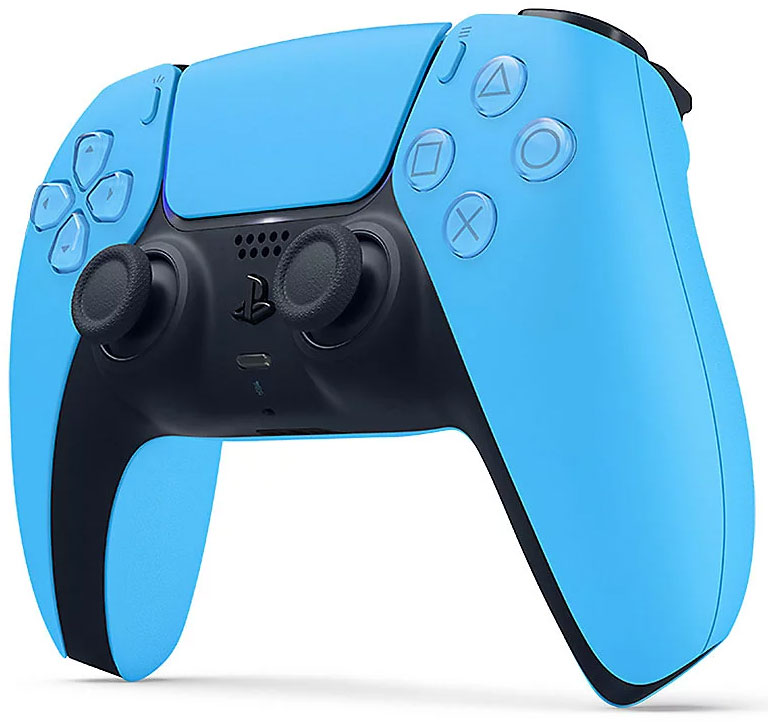 Sony PlayStation 5 Controller DualSense Wireless in Starlight Blue - 1000050765 - image 3
