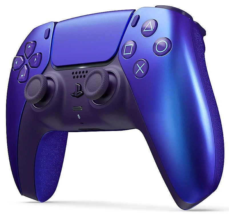 Sony PlayStation 5 Controller DualSense Wireless in Chroma Indigo - 1000050333 - image 4