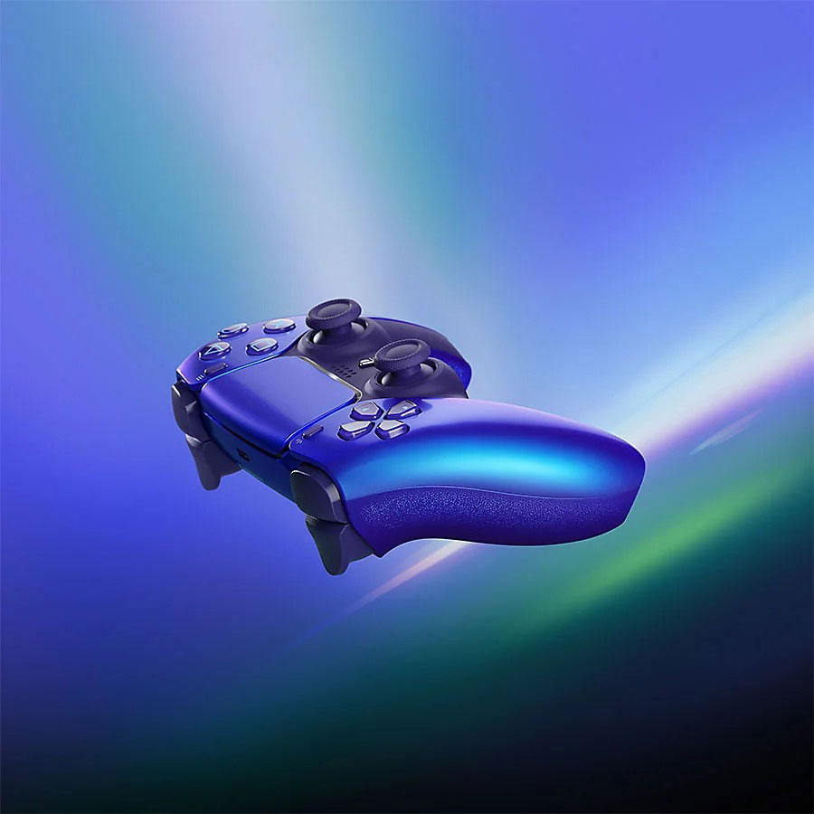Sony PlayStation 5 Controller DualSense Wireless in Chroma Indigo - 1000050333 - image 7