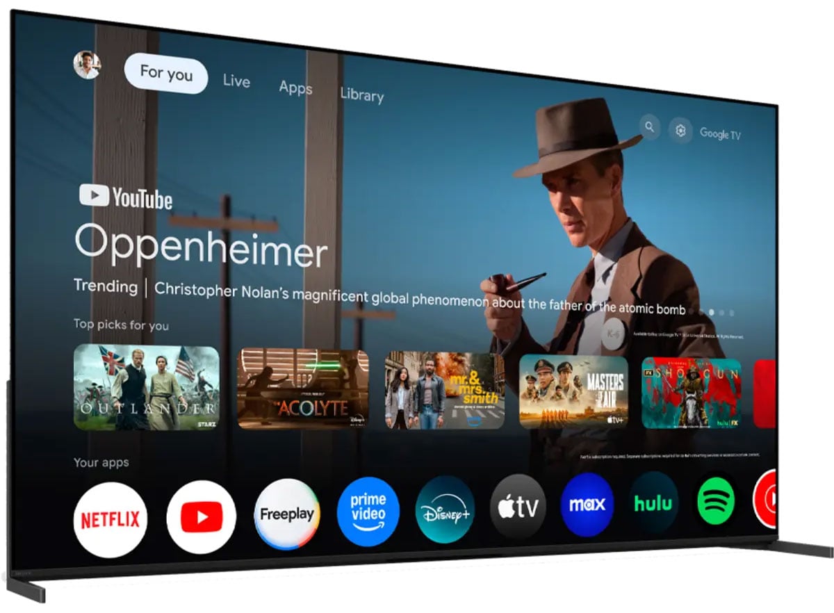 Sony BRAVIA 8 II QD-OLED TV 65-Inch 4K Smart with Google TV - K65XR80M2 - image 2