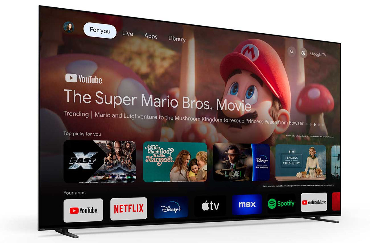Sony BRAVIA 8 OLED TV 77-Inch 4K HDR Google TV in Black - K77XR80 - image 2