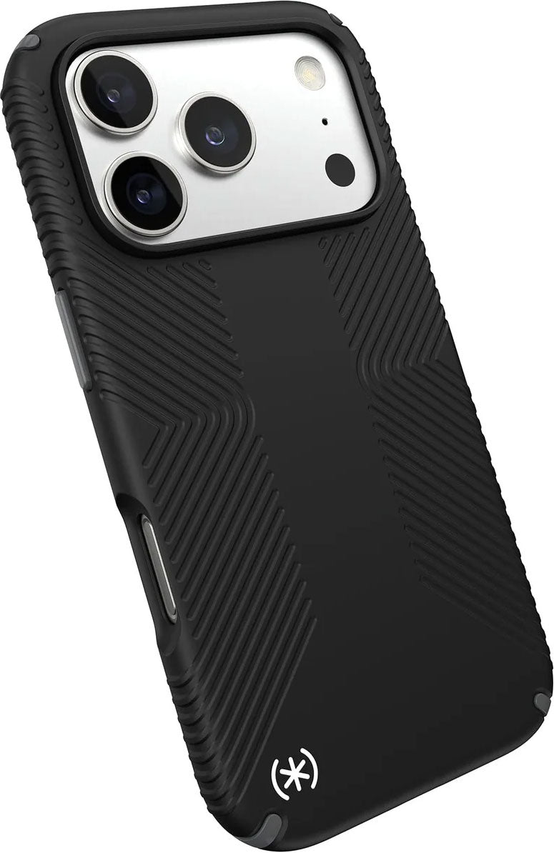 Speck Presidio2 Grip MagSafe Case for iPhone 17 Pro in Black/Slate Grey - 150976-D143 - image 2