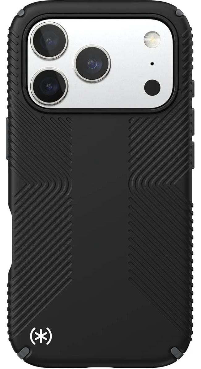 Speck Presidio2 Grip MagSafe Case for iPhone 17 Pro in Black/Slate Grey - 150976-D143 - image 1