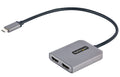 StarTech USB-C to Dual HDMI Adapter in Silver - MST14CD122HD - image 1