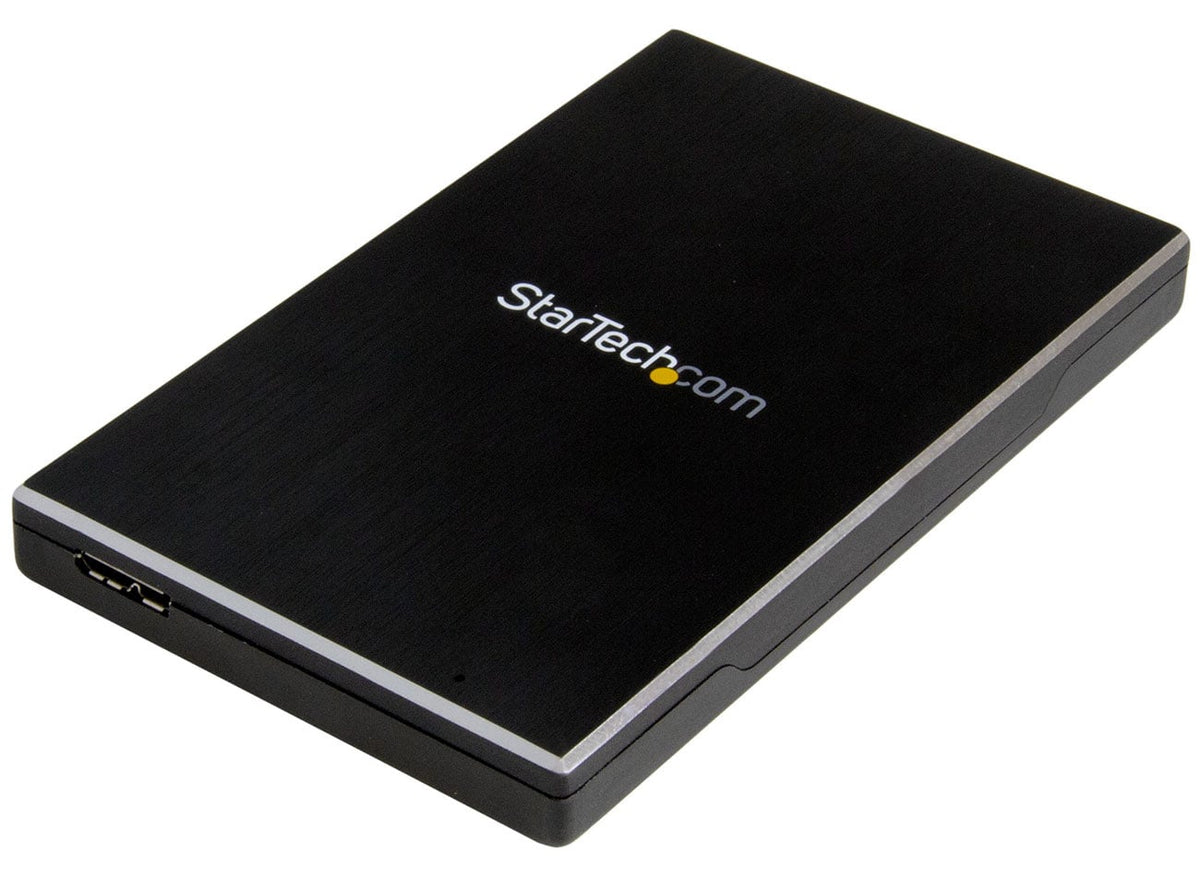 StarTech USB 3.1 (10 Gbps) Enclosure for 2.5” SATA Drives - S251BMU313 - image 1