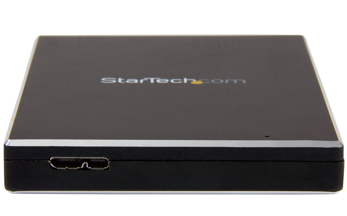 StarTech USB 3.1 (10 Gbps) Enclosure for 2.5” SATA Drives - S251BMU313 - image 2