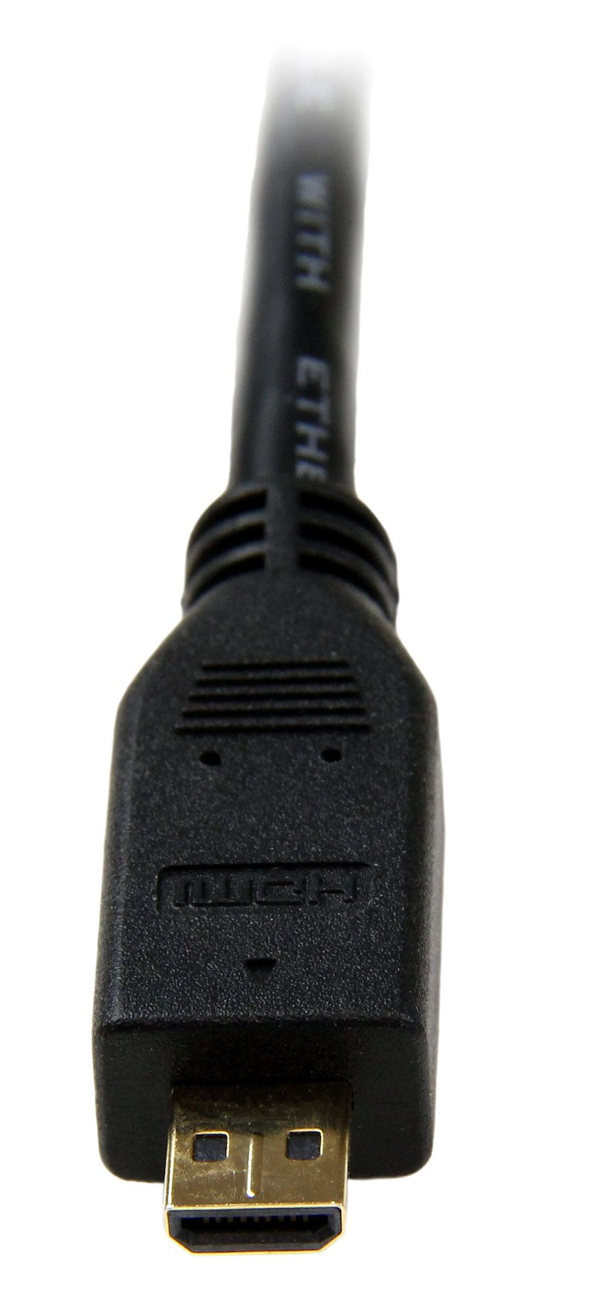StarTech 6 Ft. 4K Micro HDMI to HDMI Converter Cable with Ethernet - HDMIADMM6 - image 5