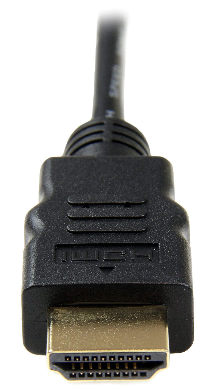 StarTech 6 Ft. 4K Micro HDMI to HDMI Converter Cable with Ethernet - HDMIADMM6 - image 4