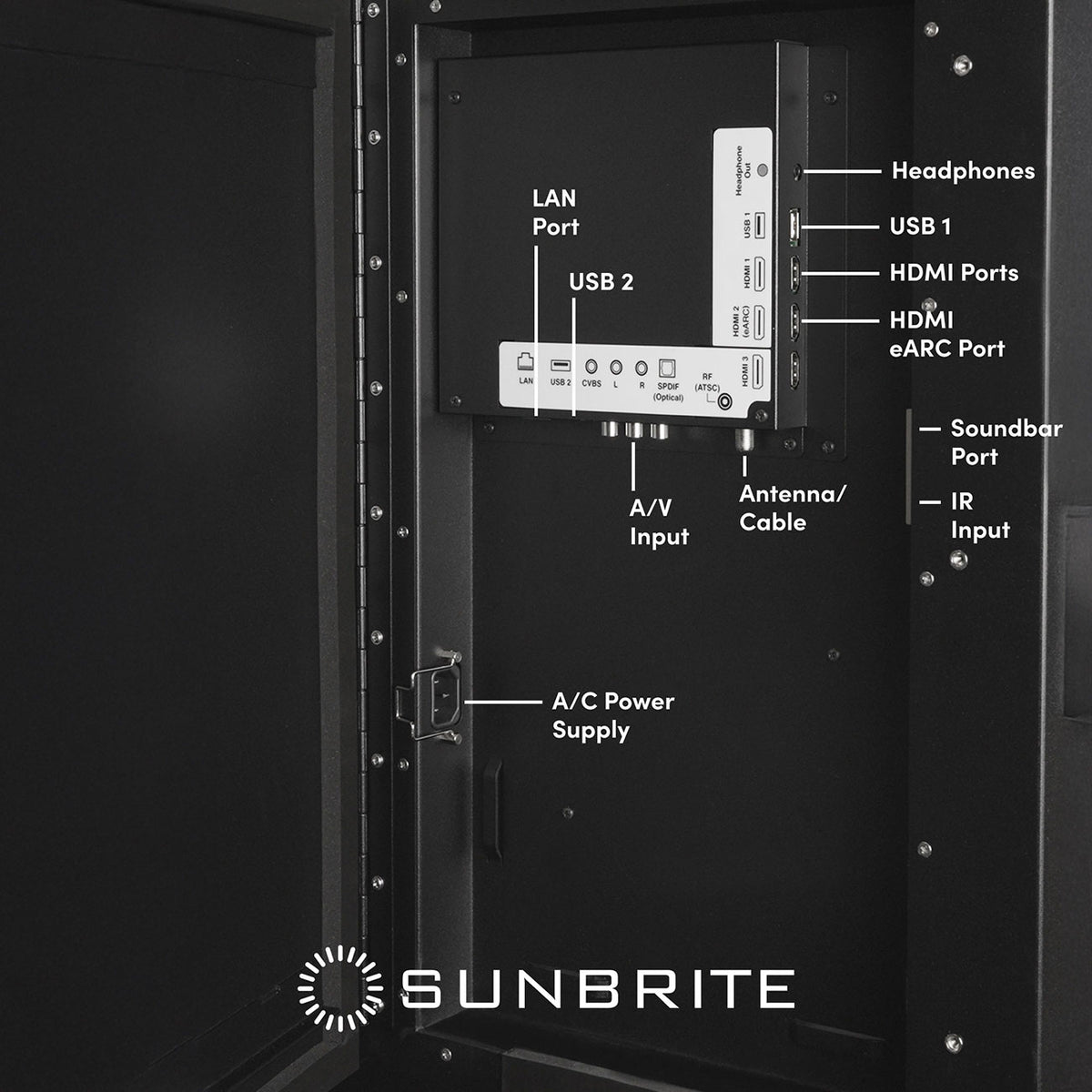 SunBrite Veranda 4 Series 65-Inch Outdoor 4K Smart TV Full Shade in Black - SB-V4-65-BL - image 5
