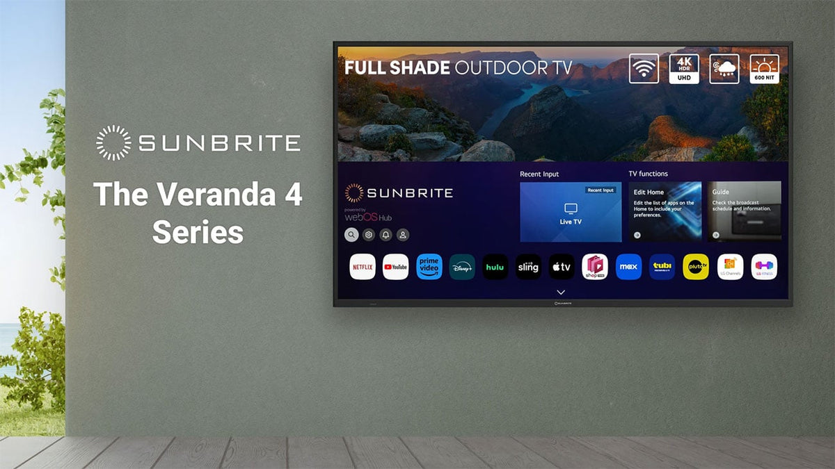 SunBrite Veranda 4 Series Outdoor TV 49-Inch Full Shade 4K Smart TV - SB-V4-49-BL - image 9
