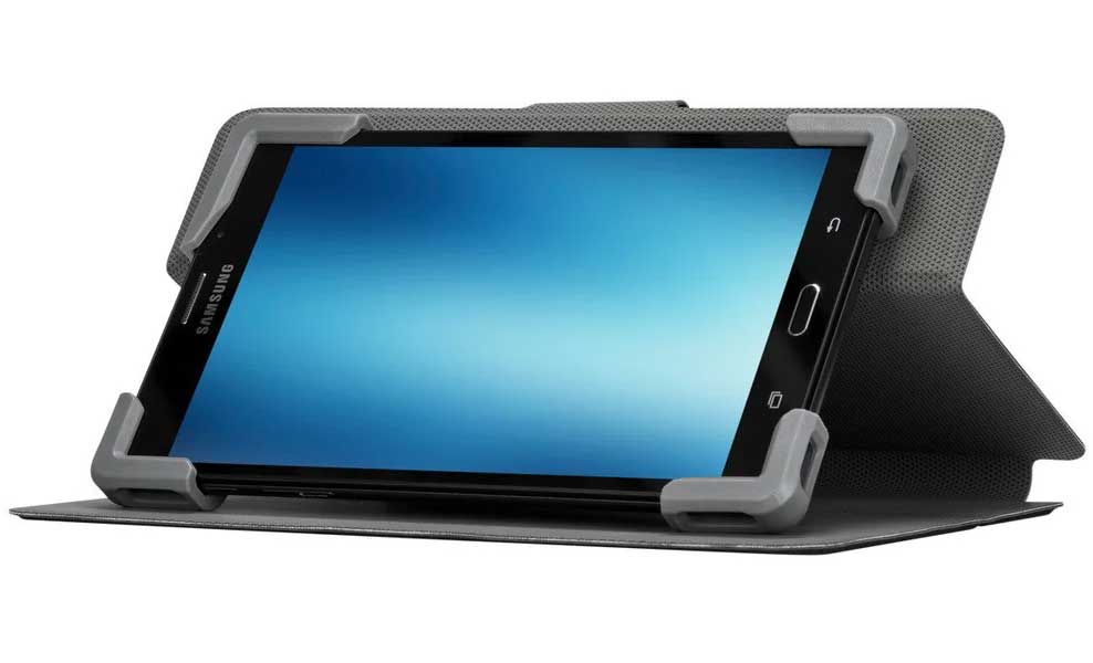 Targus Safe Fit Tablet Case 360-Degree Rotating for Universal 7 to 8.5-Inch Tablets in Black - THZ784GL - image 2
