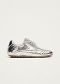 Tb.99 Sneaker aus silbernem Leder