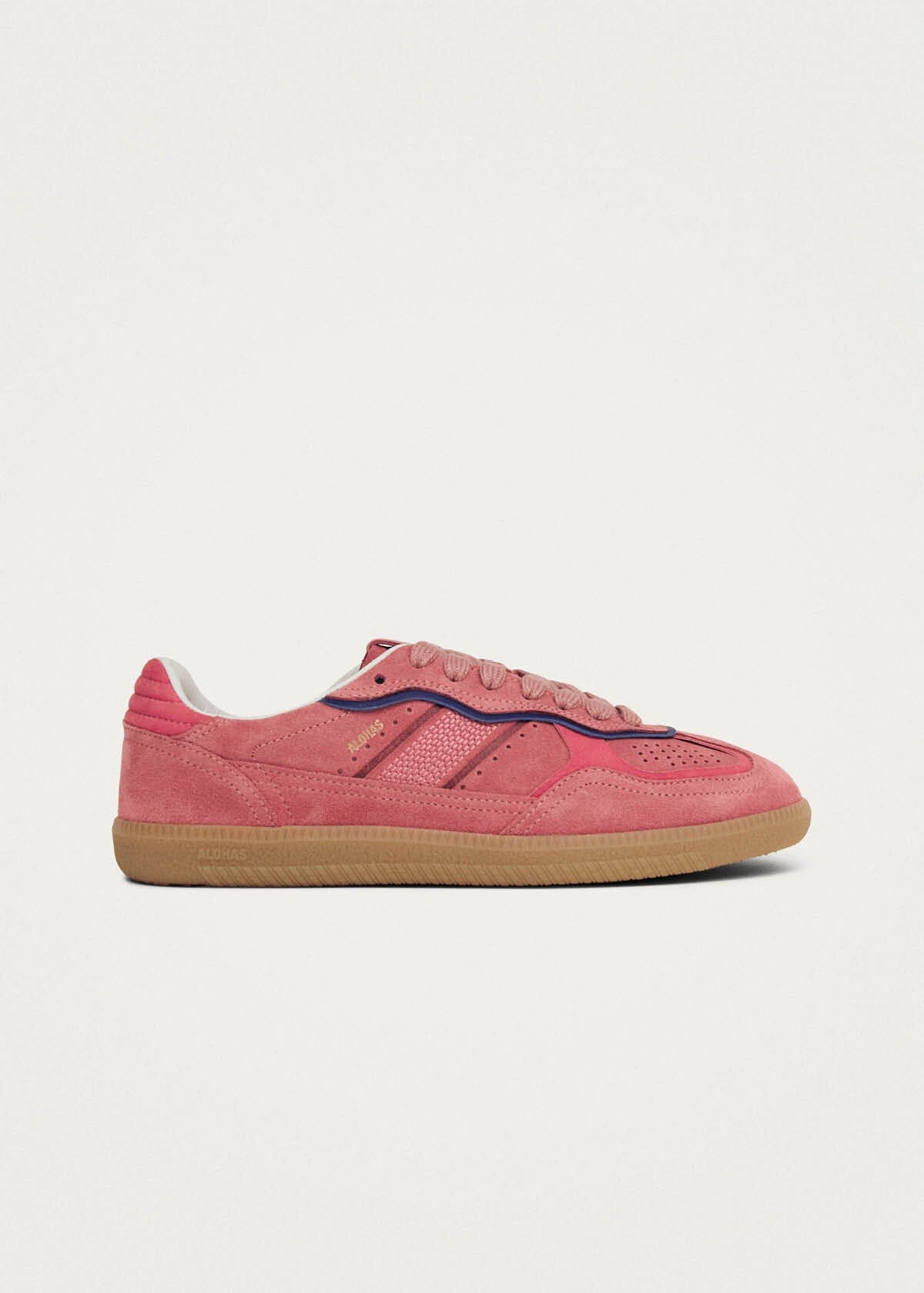 Tb.490 Rife Sneaker aus pinkfarbenem Leder