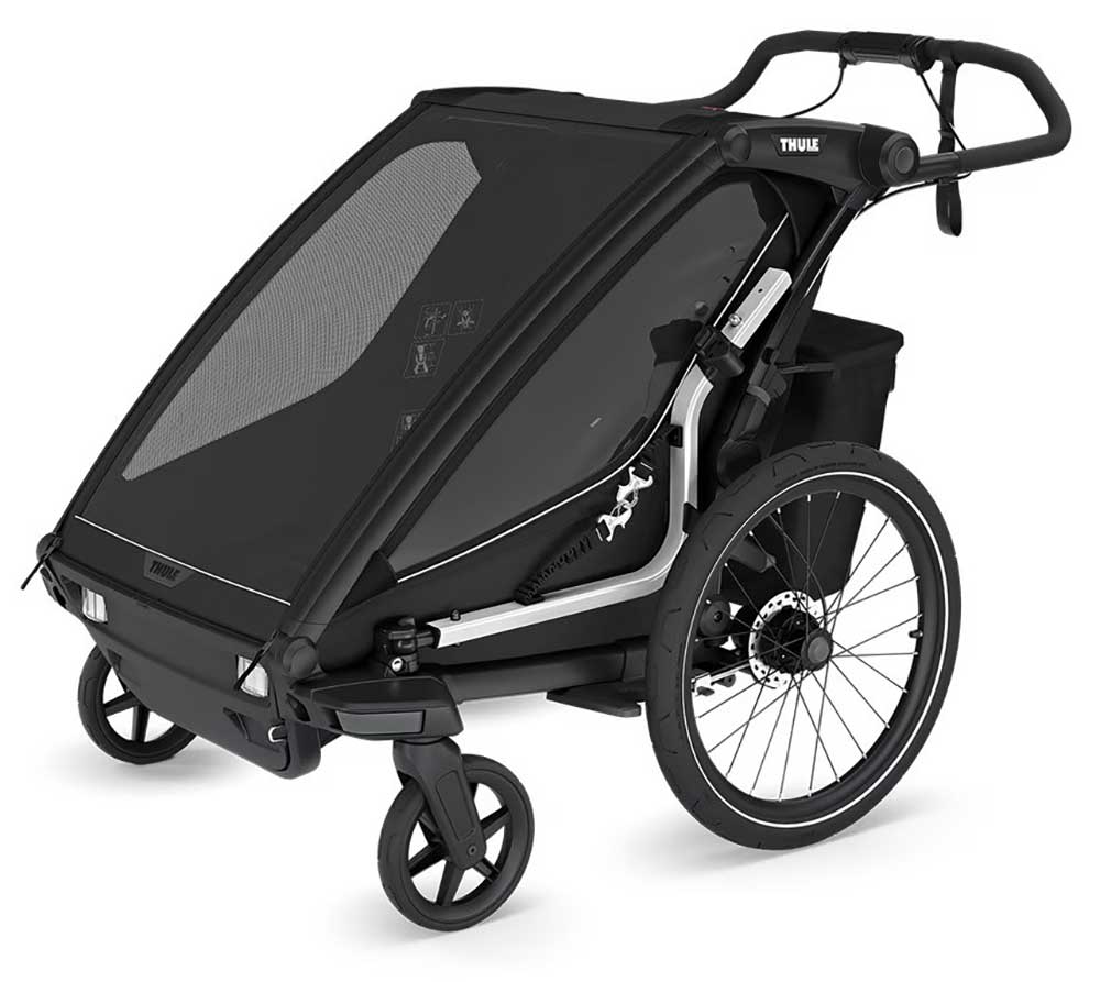 Thule Chariot Sport 2 Double Bike Trailer in Black - 10201031 - image 3