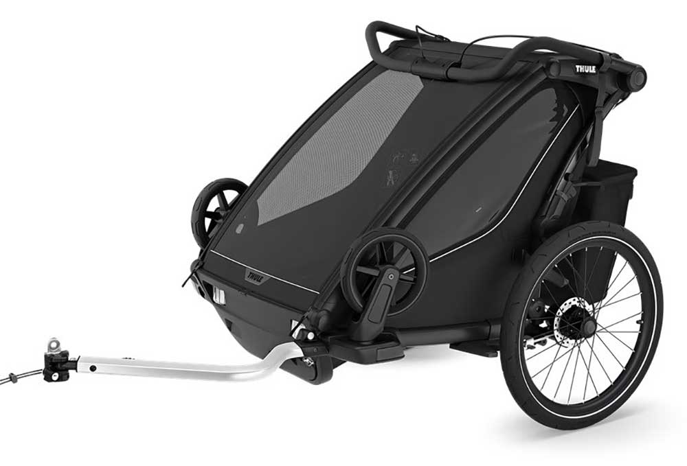 Thule Chariot Sport 2 Double Bike Trailer in Black - 10201031 - image 1