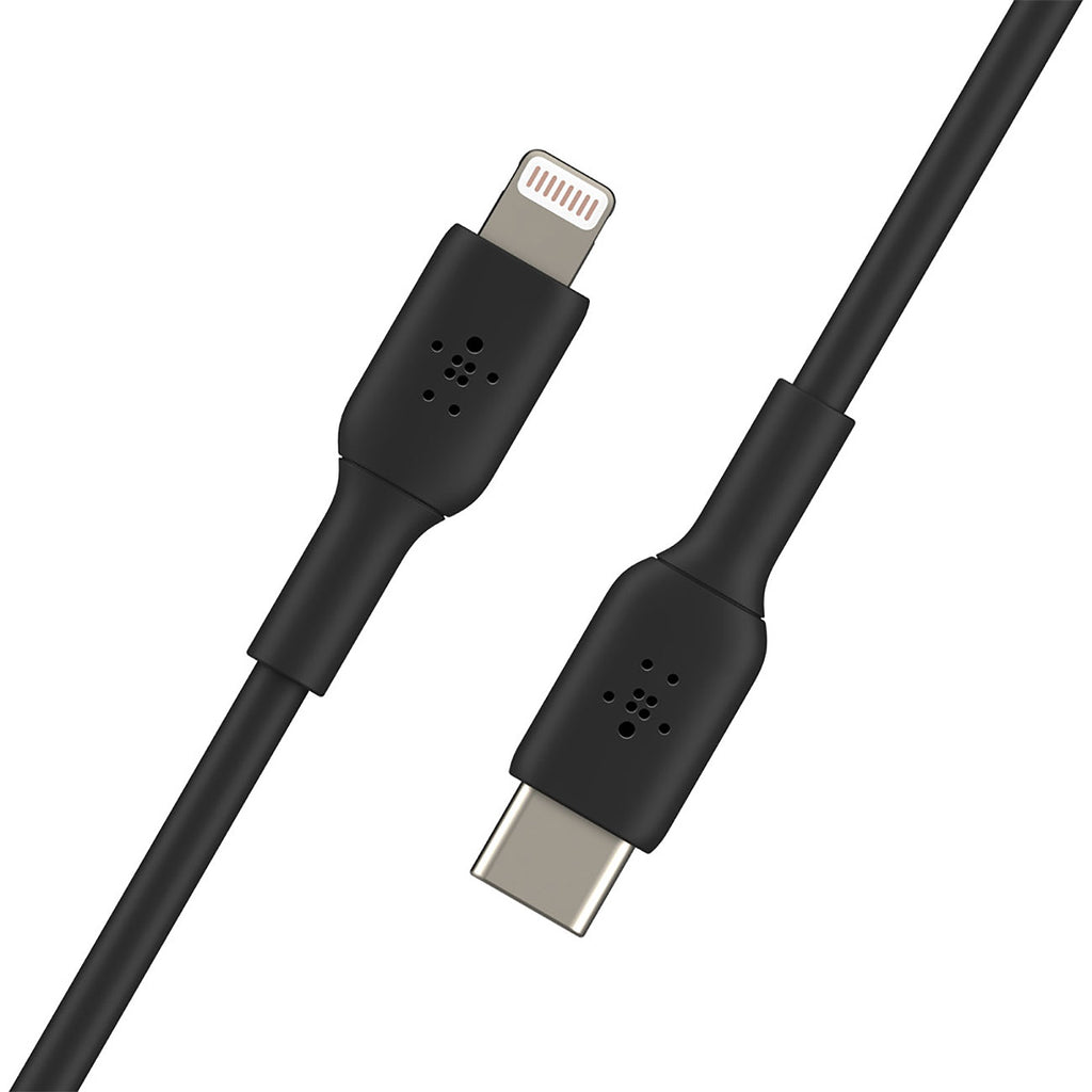 Belkin BOOST CHARGE Black 3.3 Foot USB-C To Lightning Cable - CAA003BT1MBK - image 3