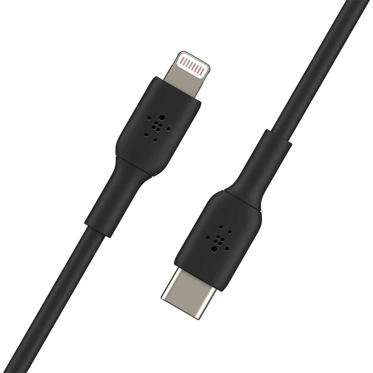 Belkin BOOST CHARGE Black 3.3 Foot USB-C To Lightning Cable - CAA003BT1MBK - image 3