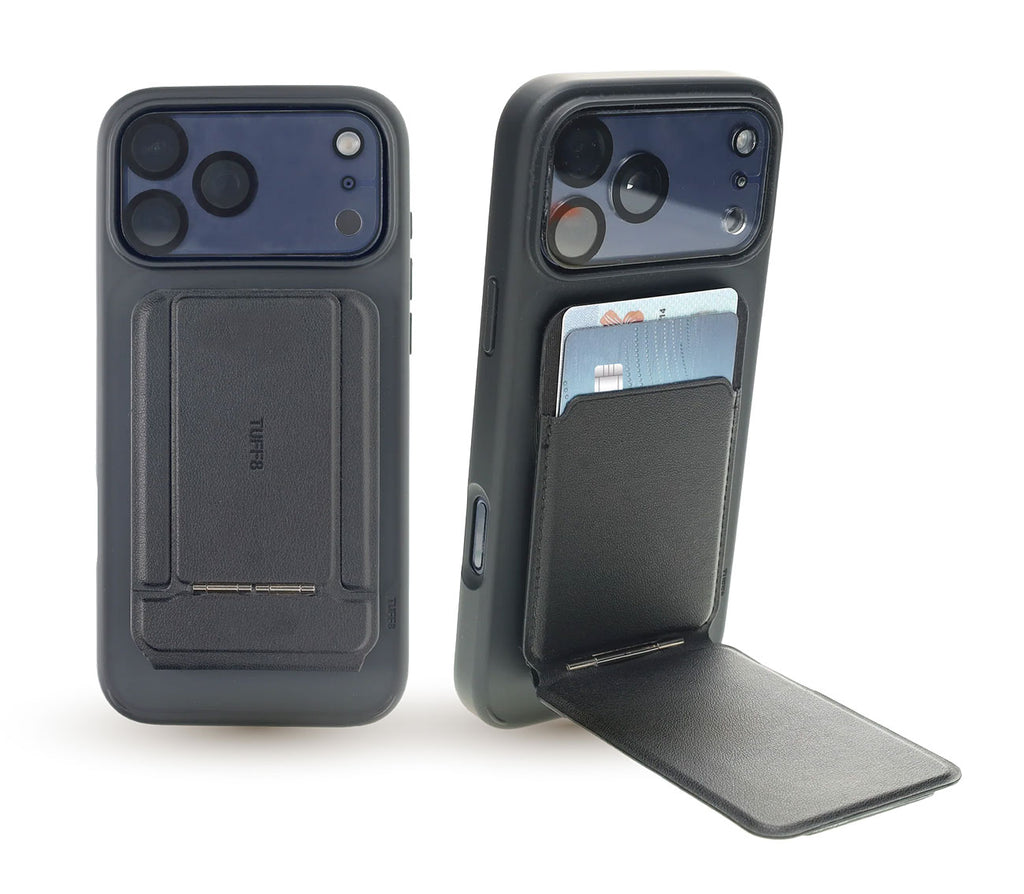 TUFF8 Foldable MagSafe Wallet Stand in Black - AO-FWSBK - image 5