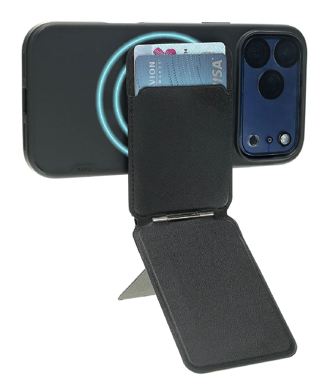 TUFF8 Foldable MagSafe Wallet Stand in Black - AO-FWSBK - image 4