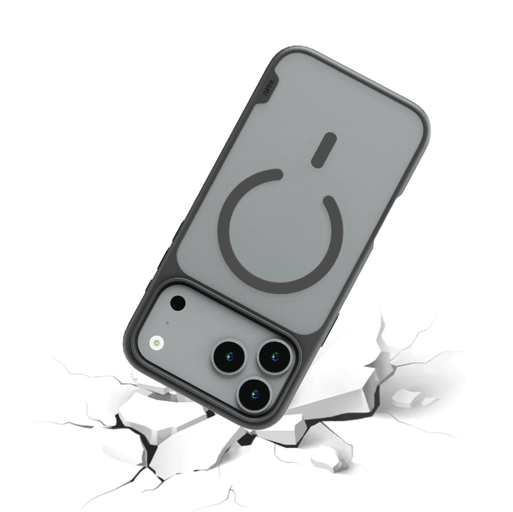 TUFF8 GlideGuard Case for iPhone 18 Pro Max and 17 Pro Max in Smoke Black - T8GG-IP1804BK - image 3